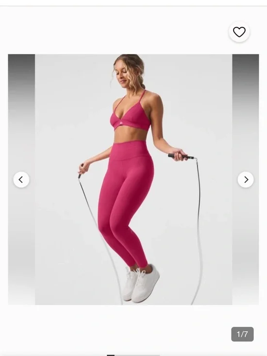 ALO Yoga Hot Summer Crush Airbrush 7/8 Leggings - Picture 5 of 9